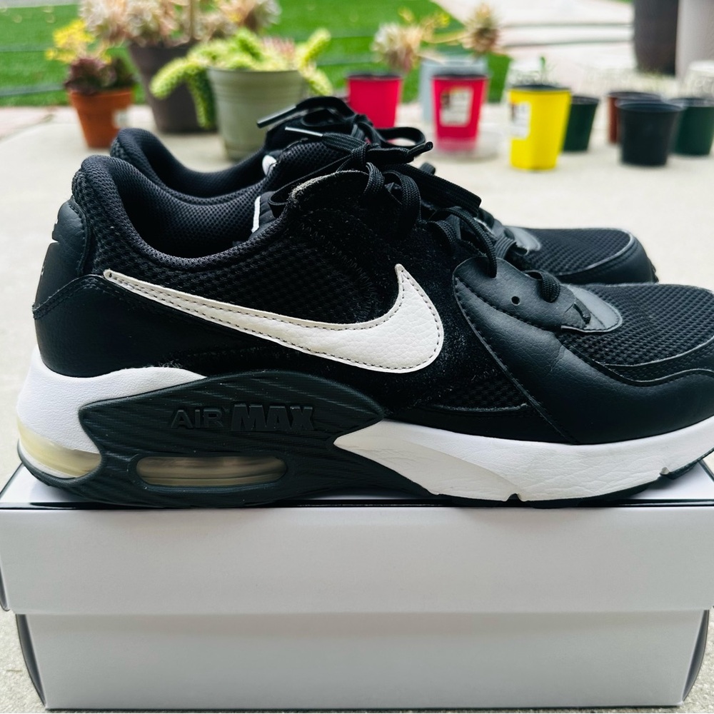 Nike Air Max Black and White Sneakers